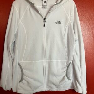 The North Face Women's Light Gray Fleece Jacket